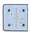 Panel táctil para interruptor de luz doble Ajax AJ-SIDEBUTTON-2G-GRA