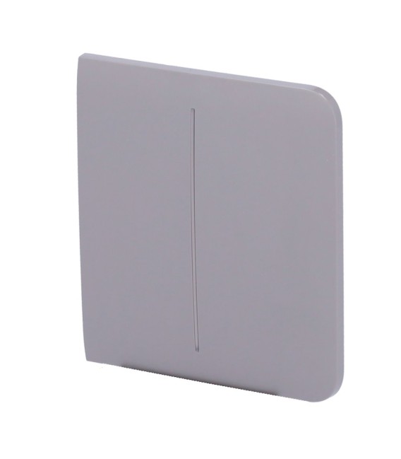 Painel de toque com interruptor de luz duplo Ajax AJ-SIDEBUTTON-2G-GRE