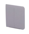Ajax Double interrupteur d'éclairage panneau tactile AJ-SIDEBUTTON-2G-GRE