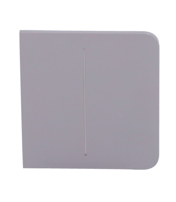 Panel táctil para interruptor de luz doble Ajax AJ-SIDEBUTTON-2G-GRE