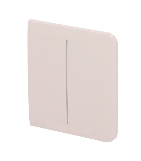 Painel de toque com interruptor de luz duplo Ajax AJ-SIDEBUTTON-2G-IVO