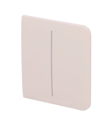 Ajax Double interrupteur d'éclairage panneau tactile AJ-SIDEBUTTON-2G-IVO