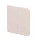 Painel de toque com interruptor de luz duplo Ajax AJ-SIDEBUTTON-2G-IVO