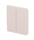 Painel de toque com interruptor de luz duplo Ajax AJ-SIDEBUTTON-2G-IVO
