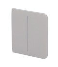Painel de toque com interruptor de luz duplo Ajax AJ-SIDEBUTTON-2G-OLI