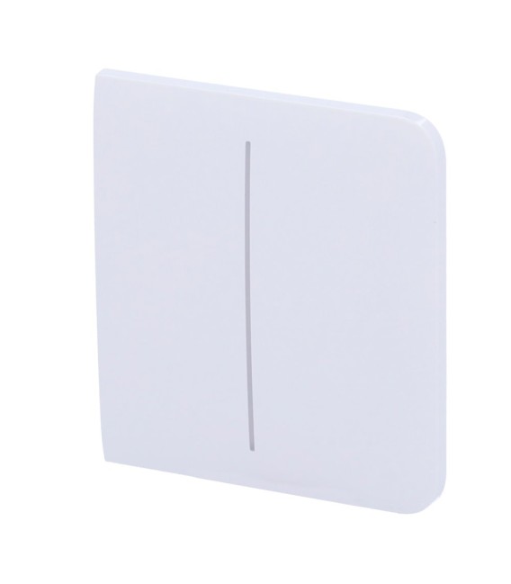 Painel de toque com interruptor de luz duplo Ajax AJ-SIDEBUTTON-2G-W