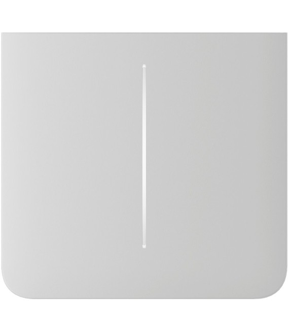 Panneau tactile pour double interrupteur vertical Ajax AJ-SIDEBUTTON-2G-W-VERT