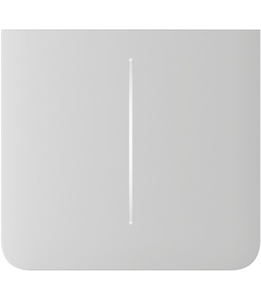 Panel táctil para interruptor doble vertical Ajax AJ-SIDEBUTTON-2G-W-VERT