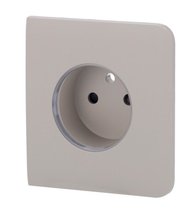 Tapa lateral para enchufe inteligente tipo E Ajax AJ-SIDECOVER-SMART-E-OLI