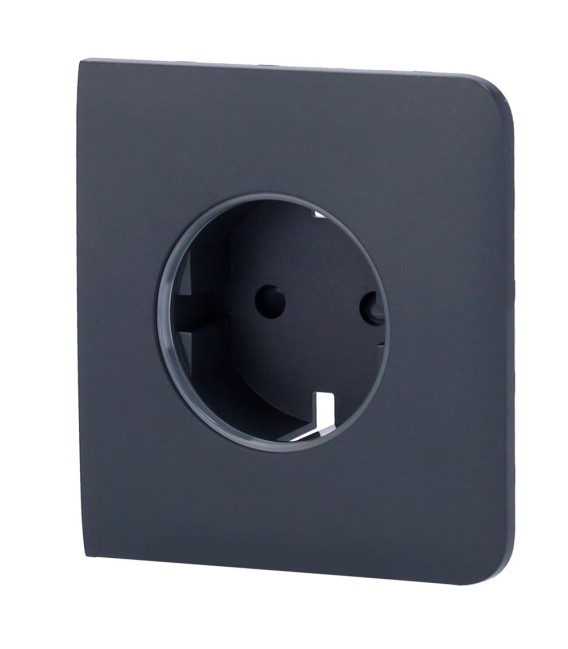 Tapa lateral para enchufe inteligente tipo F Ajax AJ-SIDECOVER-SMART-GRA