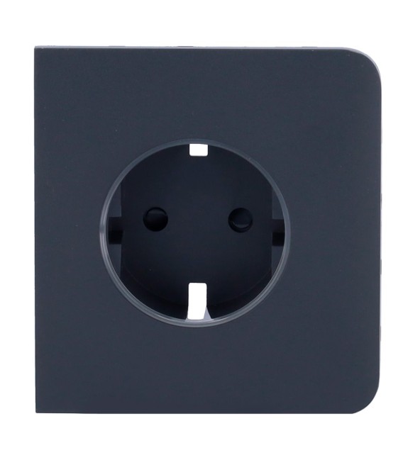 Tapa lateral para enchufe inteligente tipo F Ajax AJ-SIDECOVER-SMART-GRA