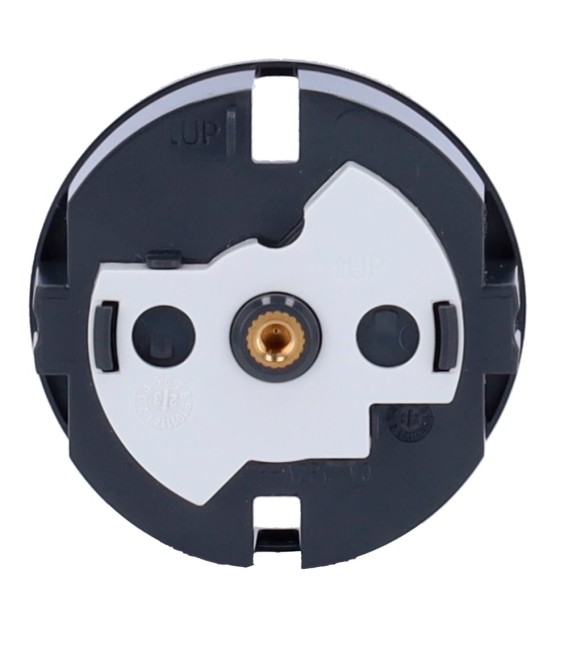 Side cover for smart plug type F Ajax AJ-SIDECOVER-SMART-GRA