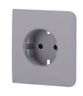 Side cover for smart plug type F Ajax AJ-SIDECOVER-SMART-GRE