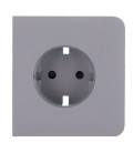Side cover for smart plug type F Ajax AJ-SIDECOVER-SMART-GRE