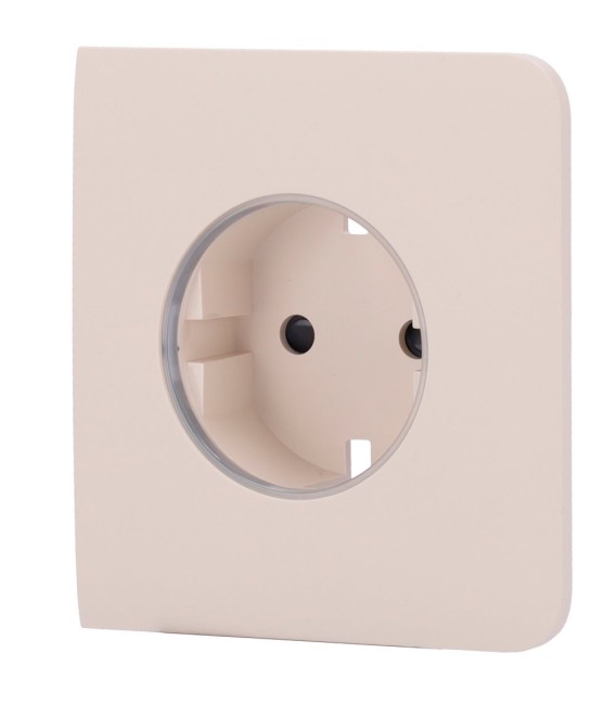 Cache latéral pour prise intelligente type F Ajax AJ-SIDECOVER-SMART-IVO