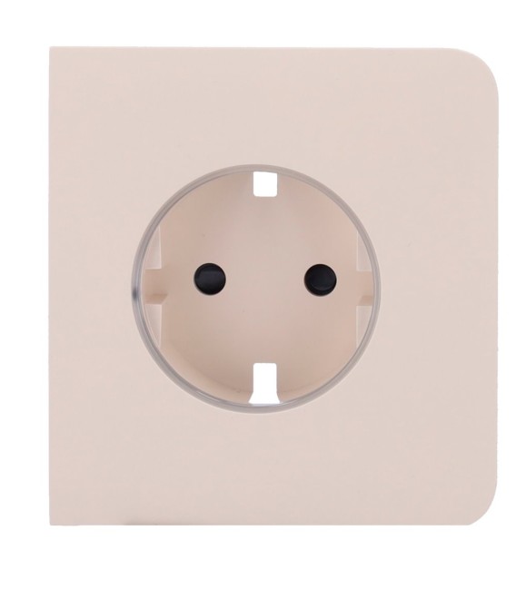 Cache latéral pour prise intelligente type F Ajax AJ-SIDECOVER-SMART-IVO