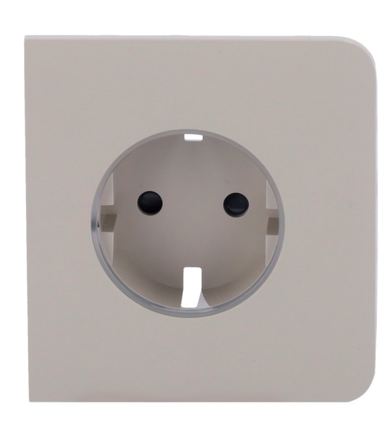 Tampa lateral para plugue inteligente tipo F Ajax AJ-SIDECOVER-SMART-OLI