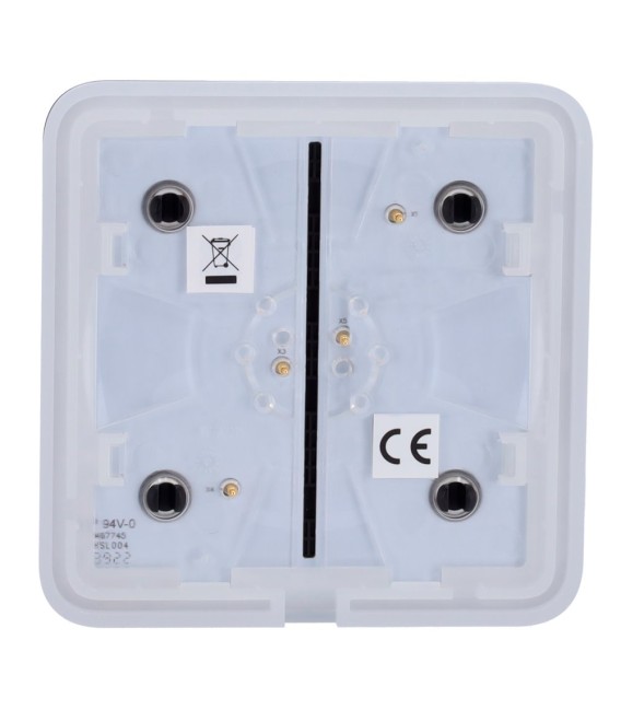 Panneau tactile pour un interrupteur d'éclairage Ajax AJ-SOLOBUTTON-1G2W-B