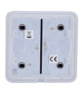 Panneau tactile pour un interrupteur d'éclairage Ajax AJ-SOLOBUTTON-1G2W-B