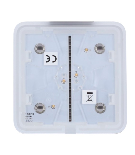 Painel de toque para um interruptor de luz Ajax AJ-SOLOBUTTON-1G2W-GRE