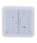 Painel de toque do interruptor de luz Ajax AJ-SOLOBUTTON-1G2W-W