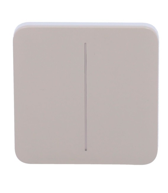 Ajax Double Light Switch Touch Panel AJ-SOLOBUTTON-2G-OLI