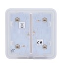 Ajax Double Light Switch Touch Panel AJ-SOLOBUTTON-2G-OLI