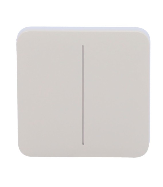 Painel de toque com interruptor de luz duplo Ajax AJ-SOLOBUTTON-2G-OYS