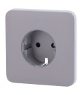 Front cover for smart plug type F Ajax AJ-SOLOCOVER-SMART-GRE