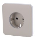 Front cover for smart plug type F Ajax AJ-SOLOCOVER-SMART-OLI