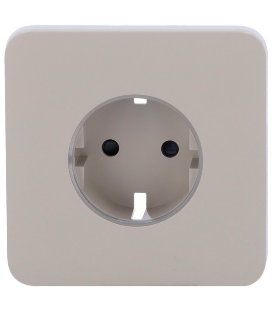 Front cover for smart plug type F Ajax AJ-SOLOCOVER-SMART-OLI