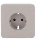 Front cover for smart plug type F Ajax AJ-SOLOCOVER-SMART-OLI