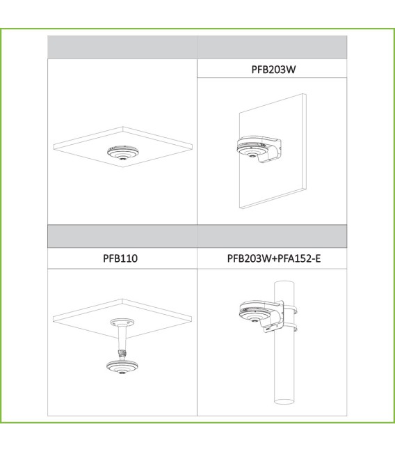 Fisheye HDCVI 5M DN WDR Starlight IR10m 1.4mm MIC