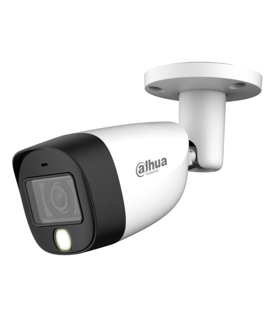 Tubular HDCVI 4EN1 2M dWDR Iluminación Dual LED20m/IR20m 2.8mm IP67 MIC