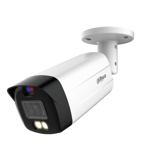 Tubular HDCVI TiOC 4EN1 5M WDR Iluminación Dual LED40m/IR40m 3.6mm IP67 MIC