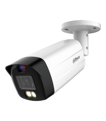 Tubular HDCVI TiOC 4EN1 5M WDR Iluminación Dual LED40m/IR40m 3.6mm IP67 MIC