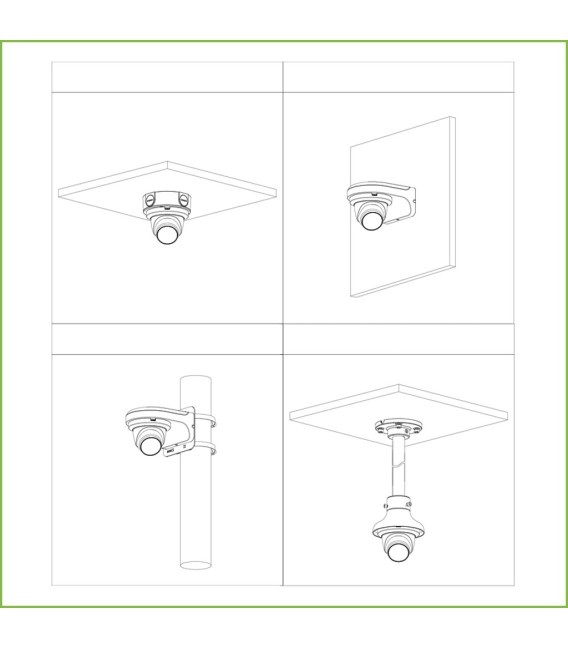 Domo HDCVI 4EN1 5M DN DWDR IR30m 2.8mm IP67 MIC Quick-to-install
