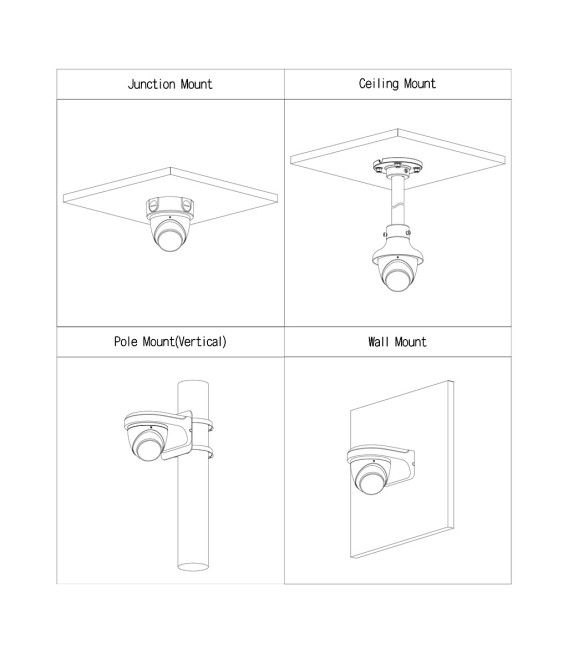Domo HDCVI 4EN1 5M FULL COLOR WDR Iluminación Dual LED40m/IR40m 2.8mm IP67 MIC