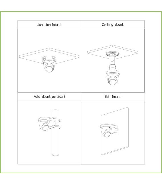 Domo HDCVI 5M dWDR LED30m 2.8mm IP67 PIR Disuasión activa Quick-to-install
