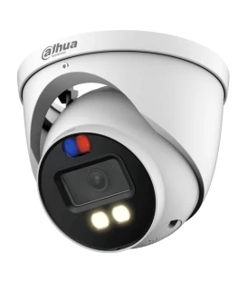 Dahua HAC-ME1509H-A-PV-0360B-S2 - HDCVI TiOC 4IN1 5M WDR LED40m/IR40m 3.6mm IP67 MIC Dome Camera.