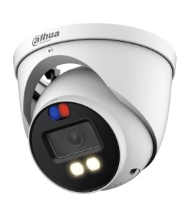 Dahua HAC-ME1509H-A-PV-0360B-S2 - Cámara Domo HDCVI TiOC 4EN1 5M WDR LED40m/IR40m 3.6mm IP67 MIC