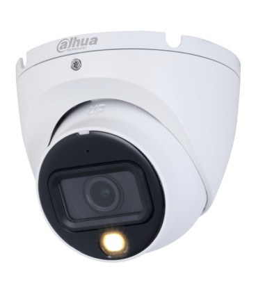 Domo HDCVI 4EN1 4K WDR Iluminación Dual LED20m/IR20m 2.8mm IP67 MIC