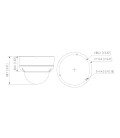 Domo HDCVI 4EN1 4K DN ICR WDR IR40m 2.8mm IP67 IK10