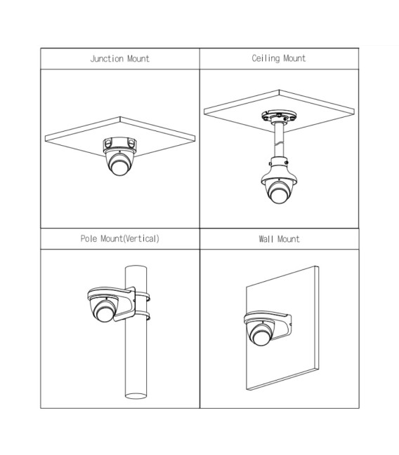 Domo HDCVI 4K DN WDR Starlight IR60m 2.8mm IP67 MIC