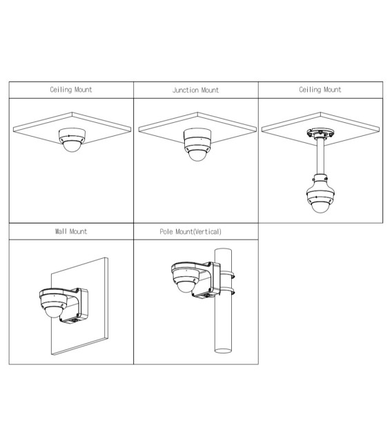 Domo HDCVI 4K DN WDR Starlight IR60m 2.7-13.5VFM IP67 IK10 MIC