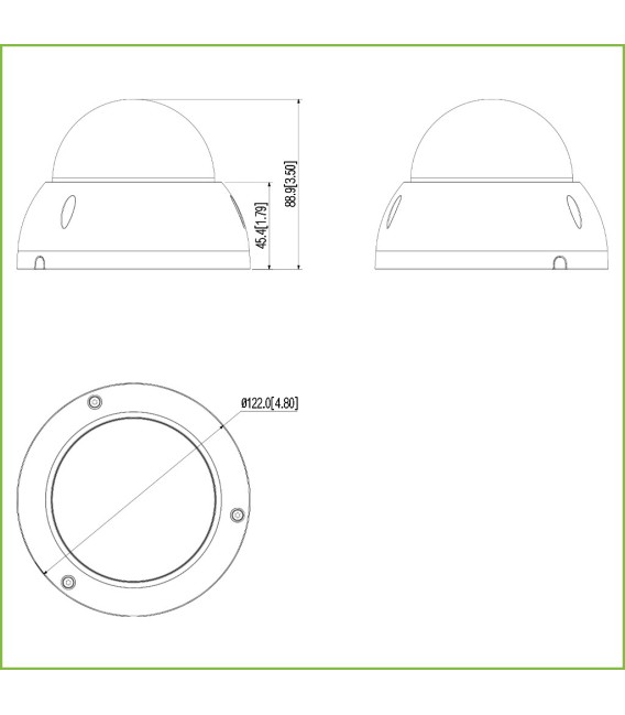 Domo PTZ HDCVI 2M 1080P DN WDR Starlight 4X 3D IP66 IK10
