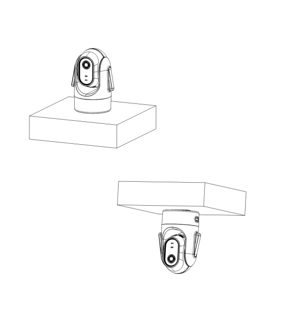 Cubo PT IP H265 4M DN IR10m 4mm Wifi Audio SD 5V MIC