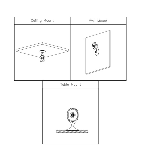 Cubo PT IP H265 5M DN IR10m 2.8mm Wifi Audio SD 5V MIC