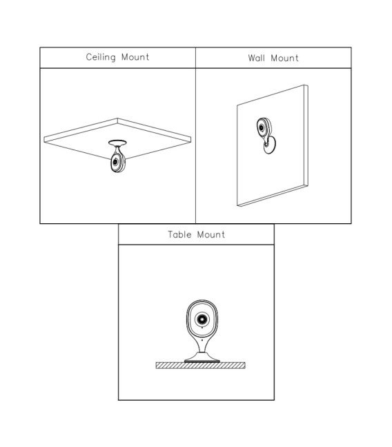 Cubo PT IP H265 5M DN IR10m 2.8mm Wifi Audio SD 5V MIC