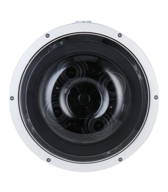 Cámara IP H265 4x5MP 4-Directional IR30m 360º IP67 IK10 PoE+ AUDIO E/S